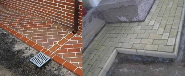 Les dalles de pavage ou les pavés sont un autre type populaire de protection de coffrage à domicile.