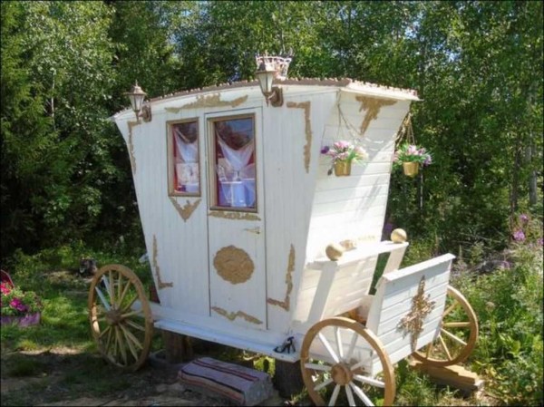 Voiture de toilette de rue