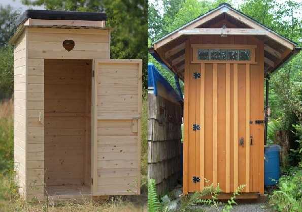 Échantillons de toilettes de pays: les dessins sont les mêmes, le design est différent