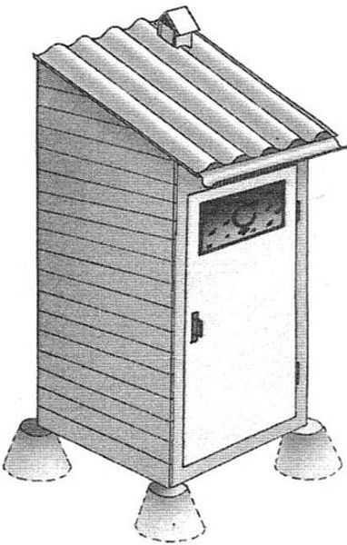 La base du stand - colonnes