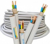 Une des variantes du câble électrique à triple isolation (NUM)
