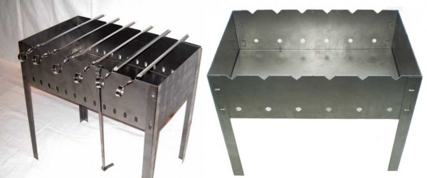 Brasero pliable en métal - c'est facile à faire soi-même