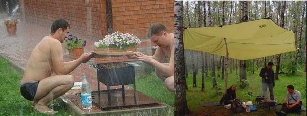 Nous faisons frire les brochettes quand le temps le permet et quand ce n'est pas le cas ... c'est pourquoi nous avons besoin d'un barbecue à tout moment de l'année