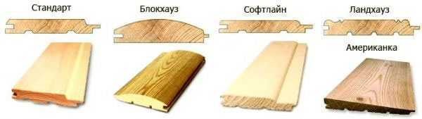 Les types de doublure les plus populaires pour la décoration intérieure d'une maison en bois à l'intérieur