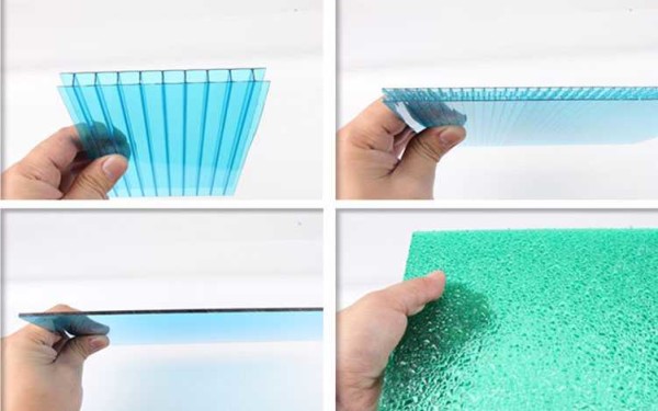 Le polycarbonate est monolithique et cellulaire