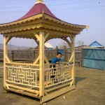 Gazebo de style chinois