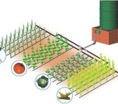 L'irrigation goutte à goutte à faire soi-même est facile à faire: Les schémas de la serre et du potager sont les mêmes