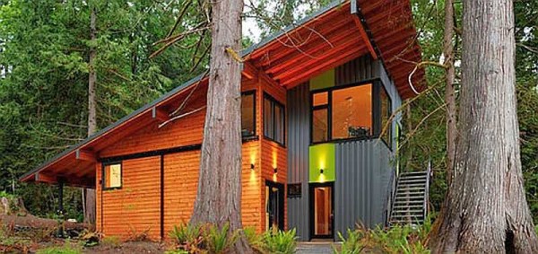 Cette maison avec un grenier en pente est la plus conservatrice