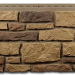 Le mur ressemblera à de la pierre