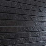 La surface du revêtement en fibrociment imite bien divers matériaux de finition naturels
