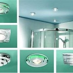 Types de plafonniers de salle de bain. Ils donnent tous un flux de lumière différent - étroit ou large