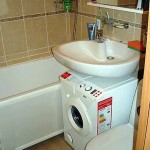 Vous pouvez même mettre une machine à laver sous un tel évier