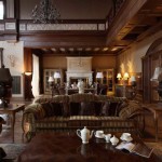 Meubles luxueux, finitions chères - la richesse, en un mot