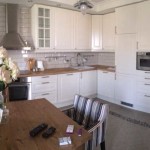 Salon cuisine design 20 m2: photo en direct d'un vrai appartement