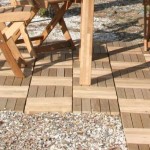 Et une autre version de carreaux de polymère pour le jardin droshky