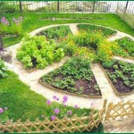 Pour une raison quelconque, nos jardiniers préfèrent le motif radial pour le jardin. Probablement parce que ça ressemble à un gâteau)))