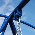 Cet ensemble de suspension de siège de balançoire sur roulement est soudé et remplacé: maintenant silencieux