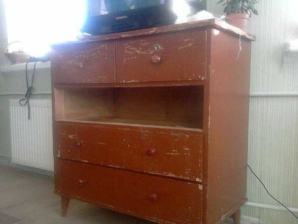 C'est ce que c'était au début: une vieille chose qui accumule la poussière depuis longtemps dans le grenier