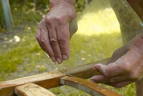 le polissage ne peut être gratté qu'avec du verre