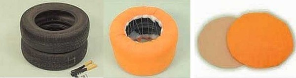 Comment faire un pouf haut