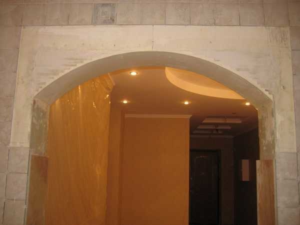 L'arche de mastic ressemble à ceci