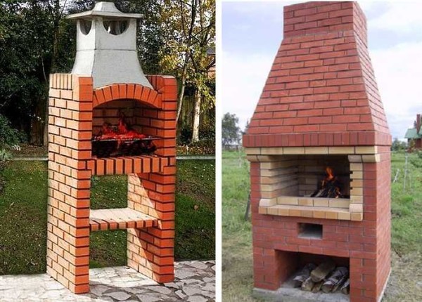 Options simples pour un barbecue en brique
