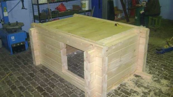 Plafond de chenil pour chien