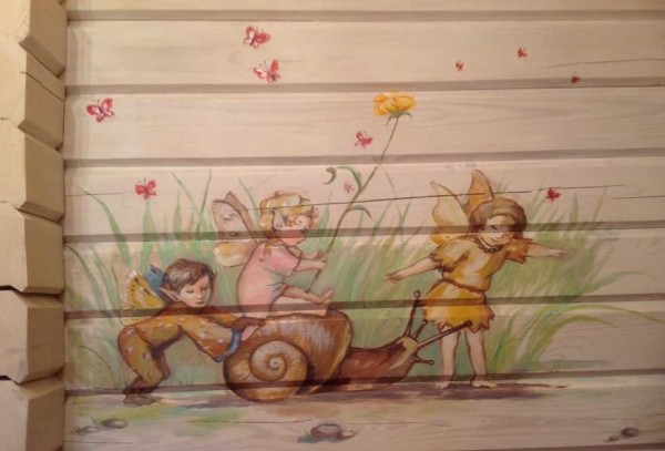 Peinture sur la doublure