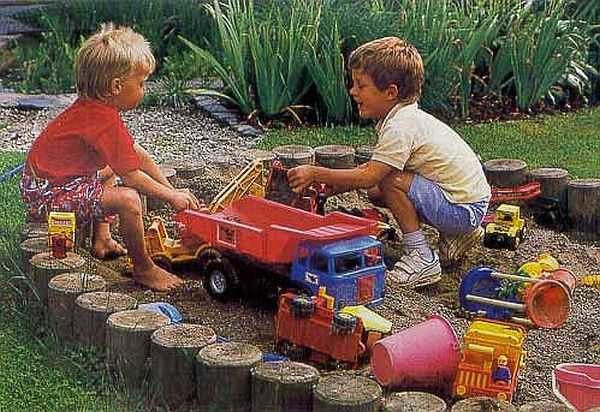 Le coin des enfants dans le pays doit être sûr