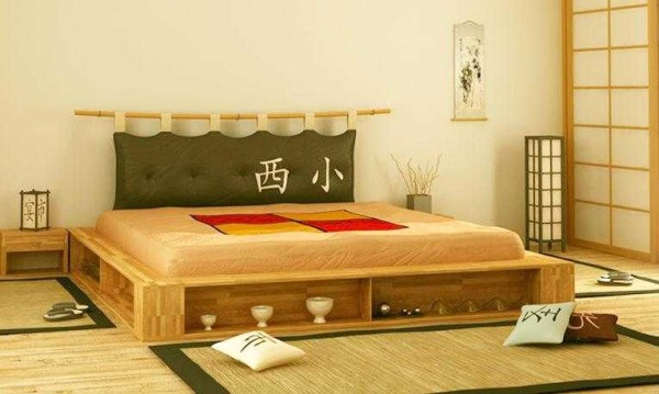 Vous pouvez faire styliser la tête de lit: nous avons l'habitude de nous appuyer sur le mur