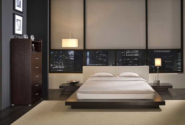 Style high-tech dans la conception de la chambre