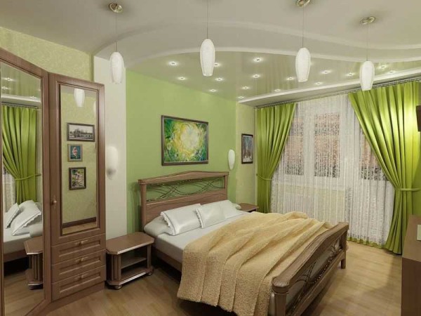 Chambre verte - il faut prendre soin de ne pas pincer le vert
