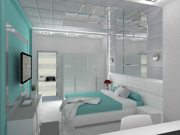 Accentuer l'un des murs est l'une des dernières tendances en matière de design d'intérieur.