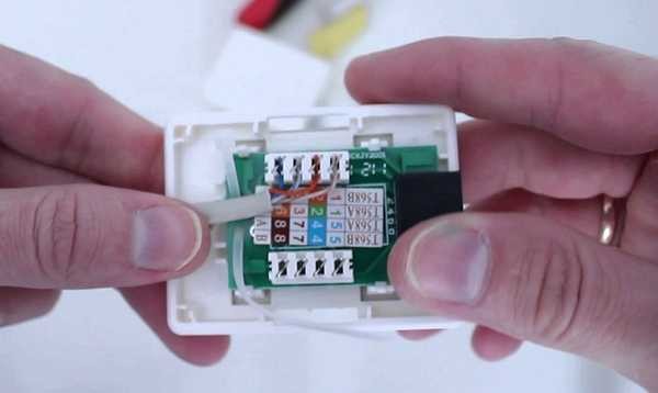 Connexion d'une prise murale à 4 fils