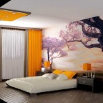 Vous devez choisir des peintures murales pour la chambre dans la plage recommandée afin qu'elles correspondent à l'arrière-plan du reste des murs et d'autres éléments intérieurs