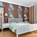 Et encore un couple - marron avec turquoise, mais déjà un motif végétal