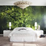Les motifs naturels dans les tons de vert - selon le tableau des perceptions contribuent à la relaxation