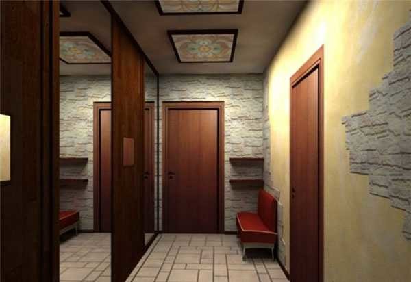 Prendre le mur le plus long sous les meubles dans un couloir étroit est la bonne décision