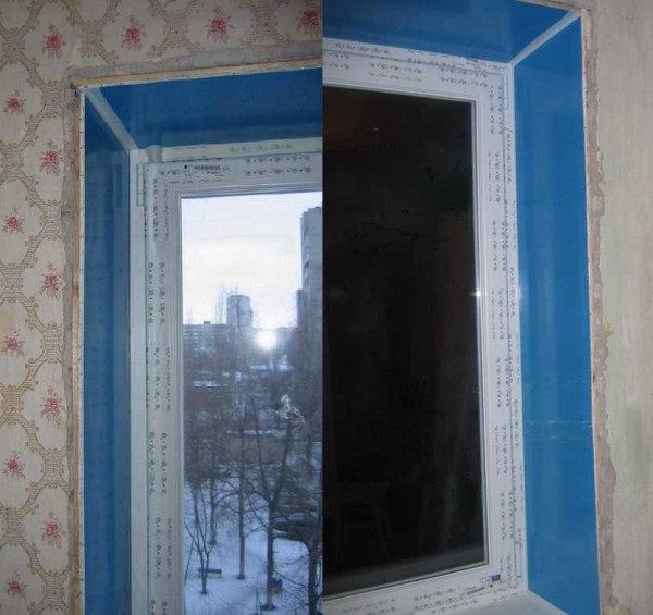 Pentes en plastique installées