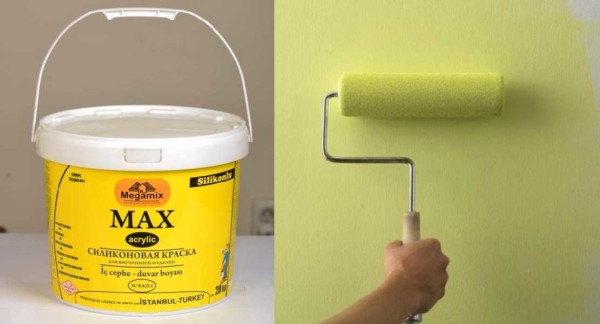 Peinture silicone à base d'eau - revêtement d'excellente qualité