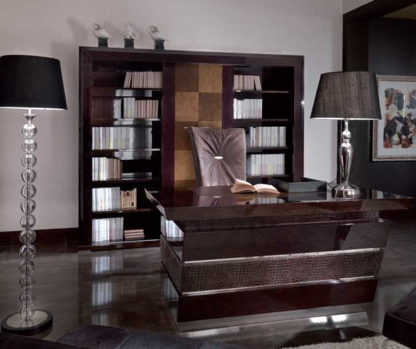 Agencement traditionnel du mobilier au bureau