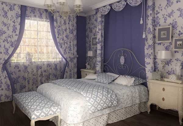 Rideaux en coton de style povance classique à motifs floraux