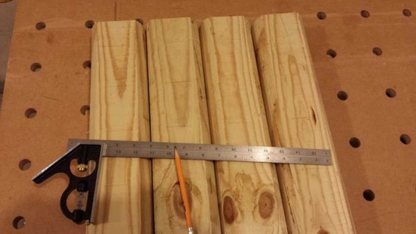 Lignes sur lesquelles les broches seront installées