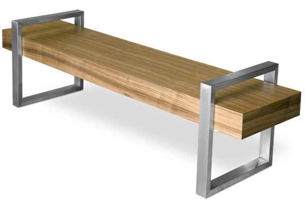 Banc de tube profilé