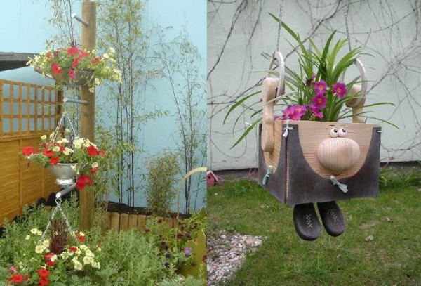 Un peu d'imagination et les choses les plus ordinaires deviennent une décoration du site