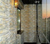 Loggia avec vitrage panoramique - rien ne vous empêche de profiter du paysage
