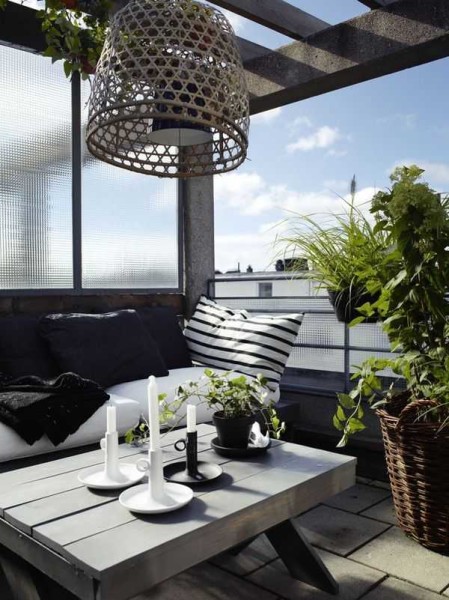 comment décorer une loggia