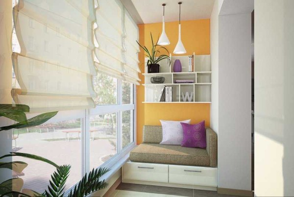 conception de décoration de balcon