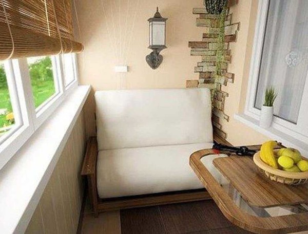 Conception de petit balcon