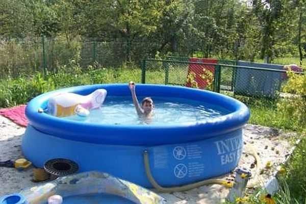 Piscine gonflable - excellente option pour les enfants